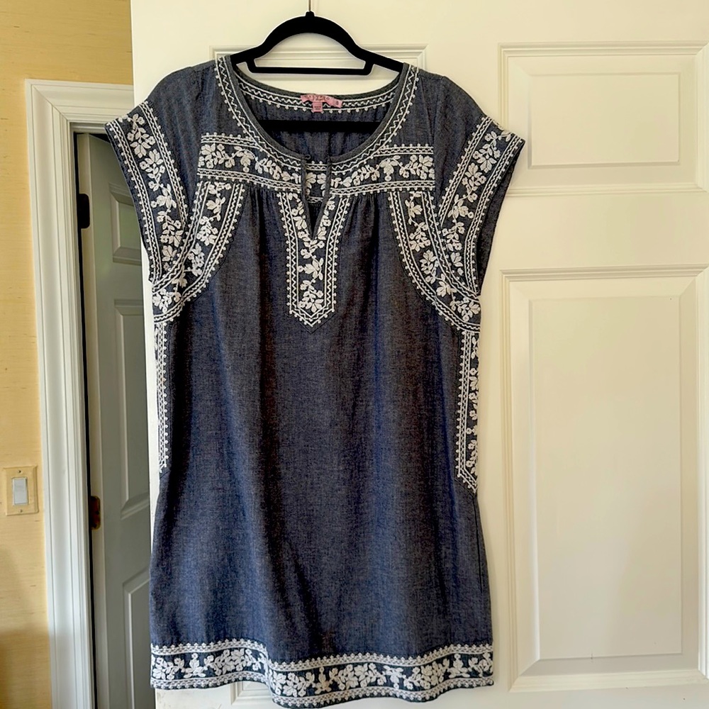 Calypso blue dress